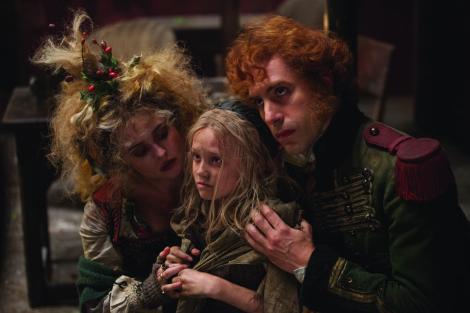 Sacha Baron Cohen plays innkeeper Thenardier in Les Misérables.