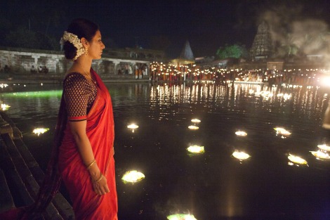 Real candles lit this scene in Life of Pi.